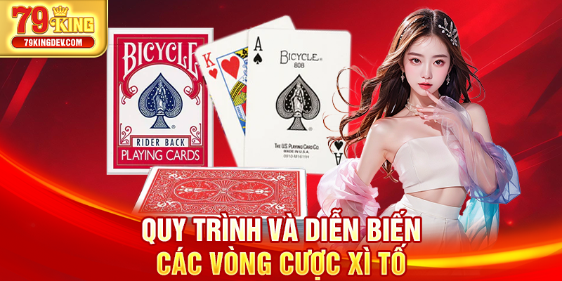 Xì Tố Là Gì - Giải Mã Khái Niệm Và Chiến Thuật Từ 79King Quy trình và diễn biến các vòng cược xì tố